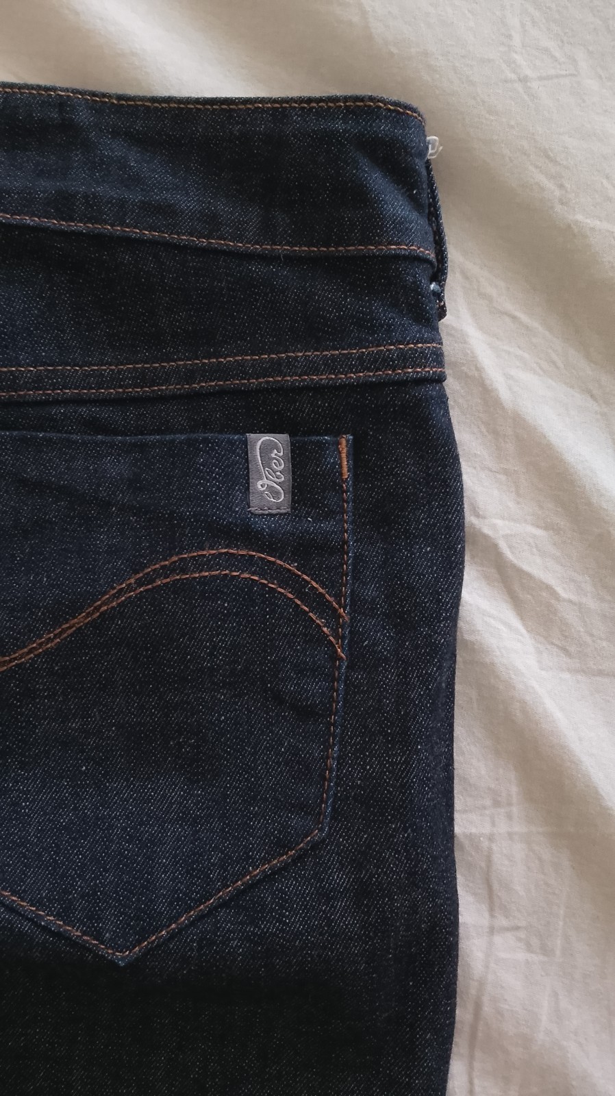 Women Straight Leg Slim Fit Stretch Jeans Size 22