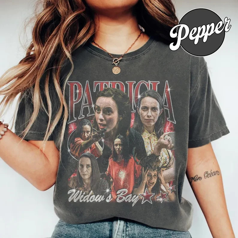 Vintage Coastal Horror Shirt Retro Spooky Movie Graphic Tee Halloween Fan Gift