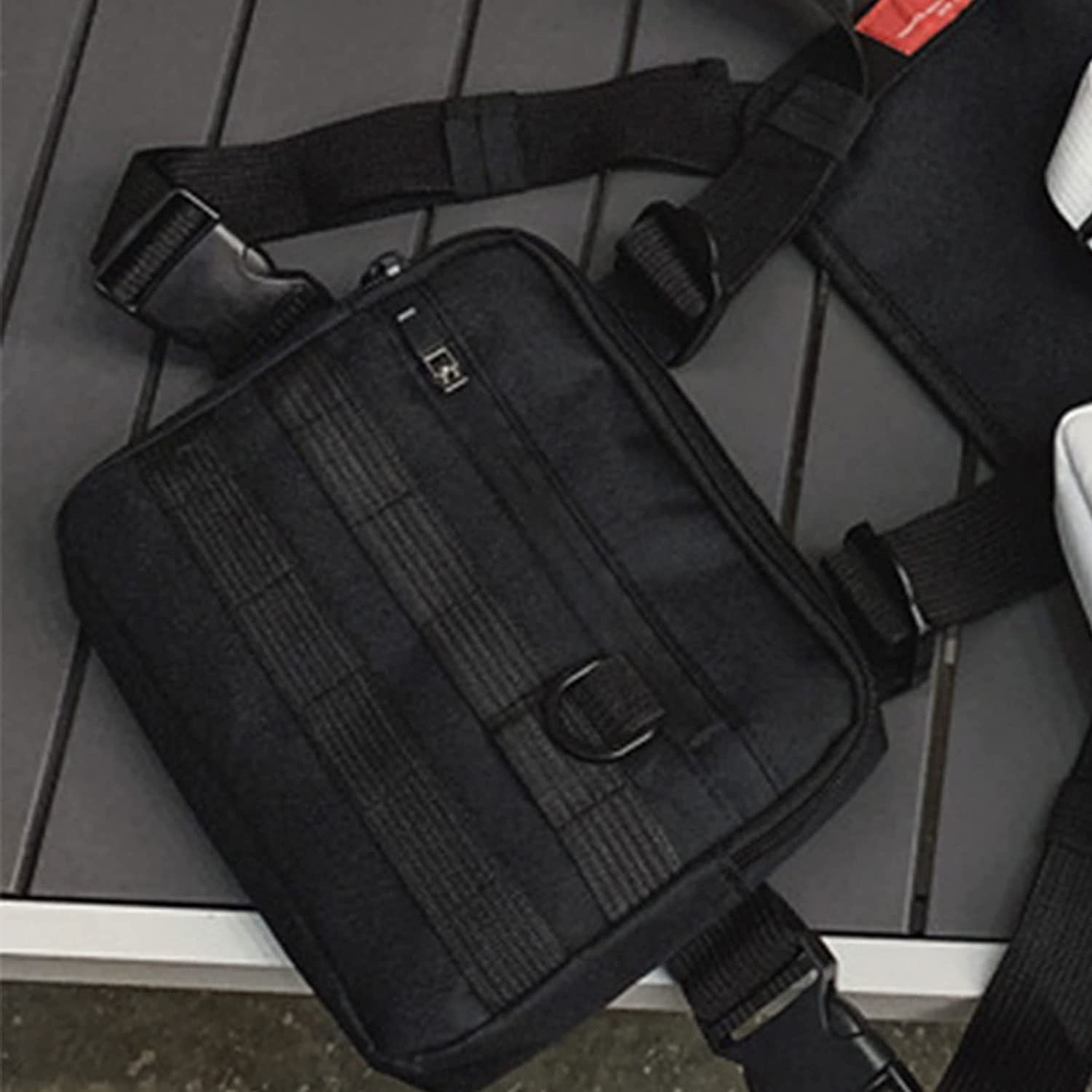 Tactical Combat Chest Rig Bag Front Pouch Molle Recon Kit Pack Hunting Airsoft