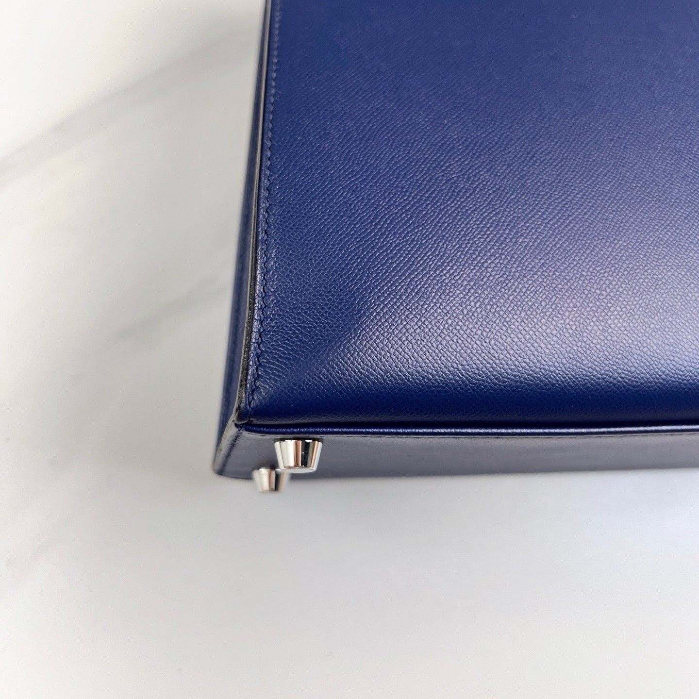 Hermes Kelly 25 73 Bleu Saphir Madame (mk103190)