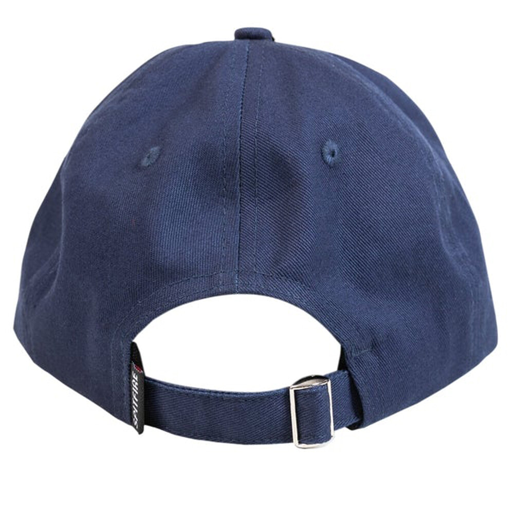 Spitfire Wheels CLASSIC 87 SWIRL UNSTRUCTURED Strapback Skateboard Hat NAVY/GRN