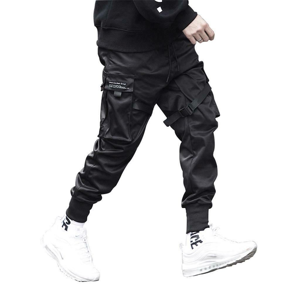 Niepce Techwear Matte Black Pants Streetwear Urban Casual Trouser Joggers