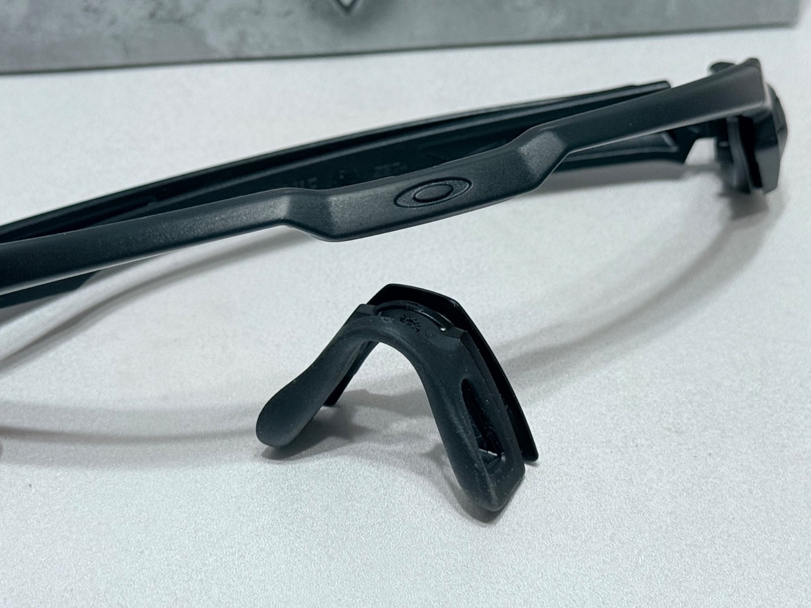 Oakley SI M Frame Alpha Matte Black Frame & Nose piece / SKU# 9206 132mm NIB