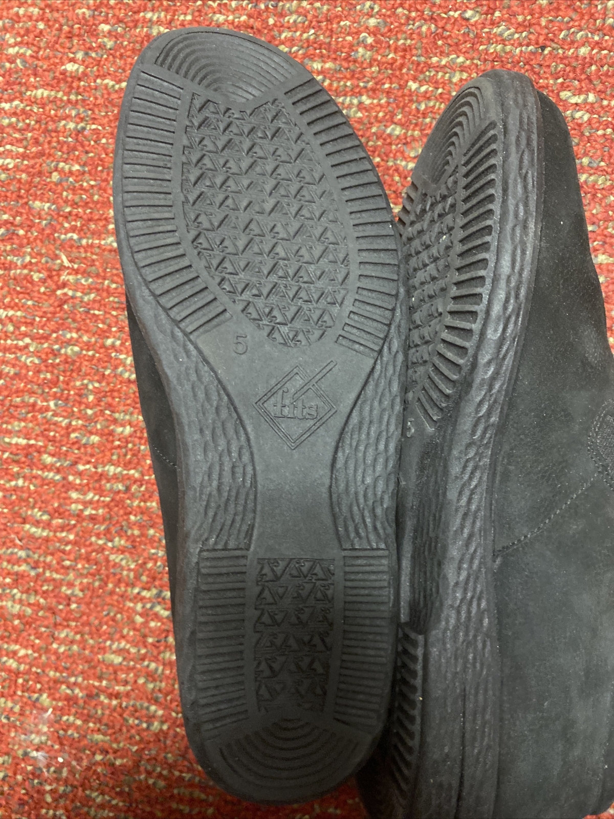 297-20W Sport Nubuk Theresia black sport nubuk lightsole Zipper Boston Black Sz7