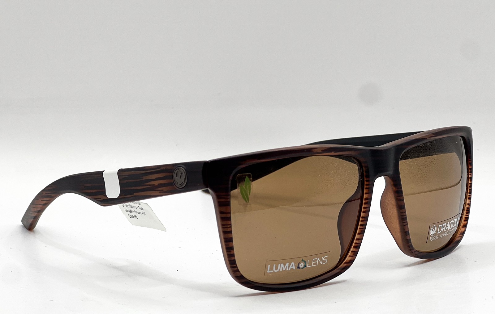 NEW DRAGON MERIDIEN LL 234 TEAK WOOD AUTHENTIC SUNGLASSES 57-17