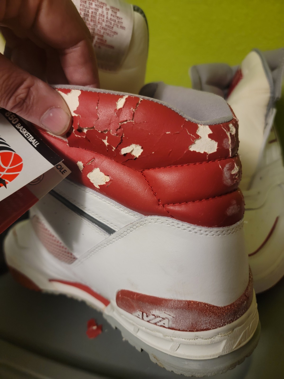 Avia 850 MR Basketball 1985 Shoes Drexler Pippen Blazers Abloh 1980s Vintage SEE