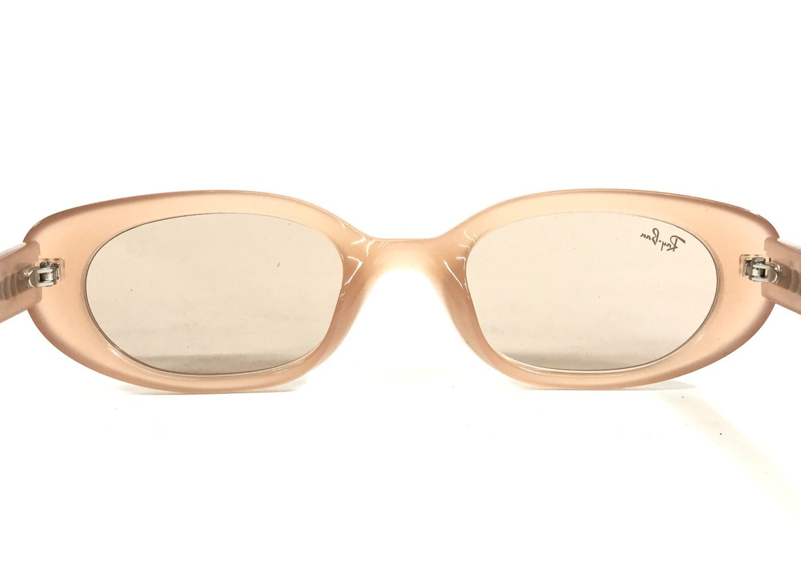 Ray-Ban Sunglasses RB4441D 678793 Opal Beige Oval Frames with Light Brown Lenses