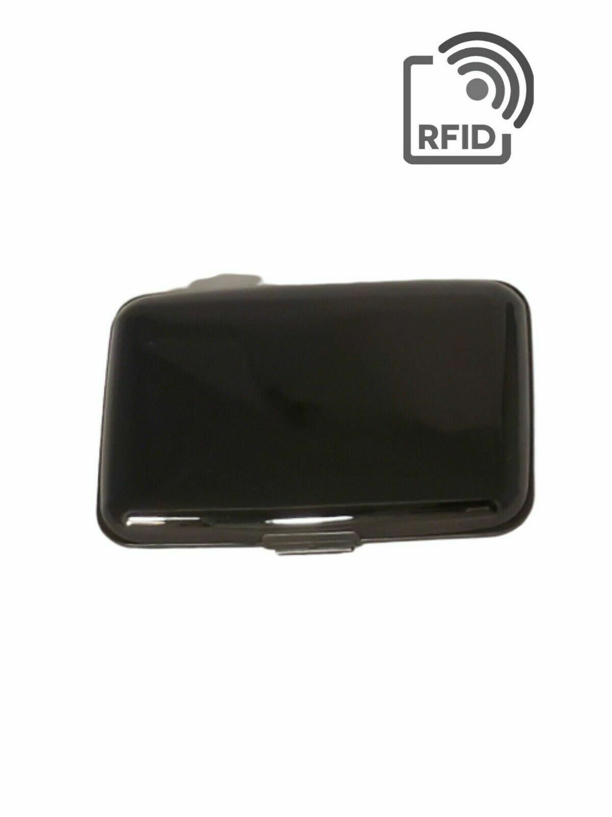 RFID Blocking Credit Card Aluminum ID case Hard Shell Wallet for Men or Women
