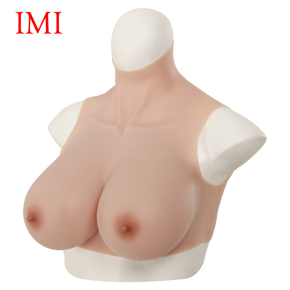 Crossdresser Breast Forms Silicone Breast plates B-H Cup Drag Queen Fake Boobs