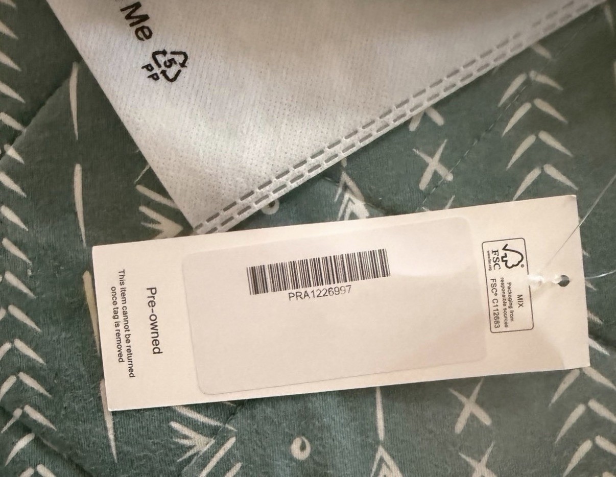 Authentic prada leather crossbody strap