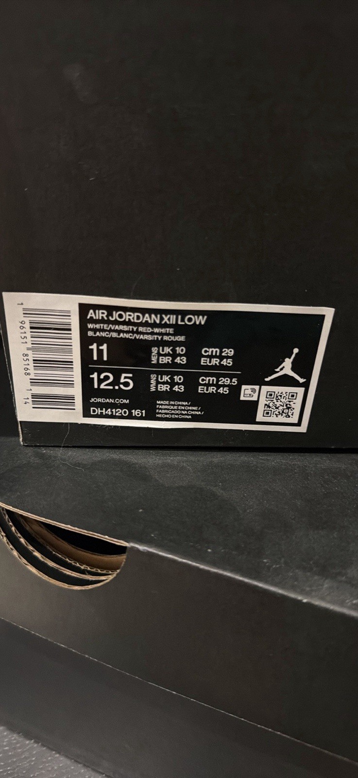 jordan 12 golf shoes size 11