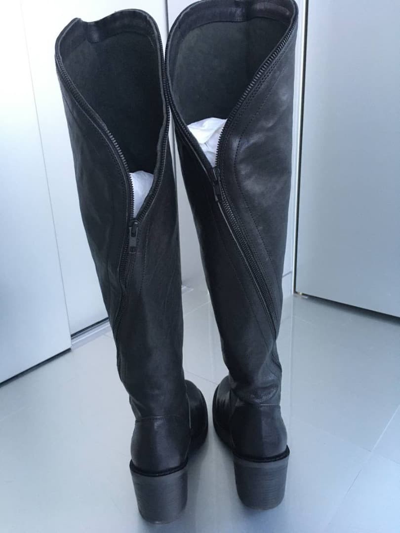 Women 6.0US Ann Demeulemeester Women Shoes Returns Accepted Knee High Long Boots