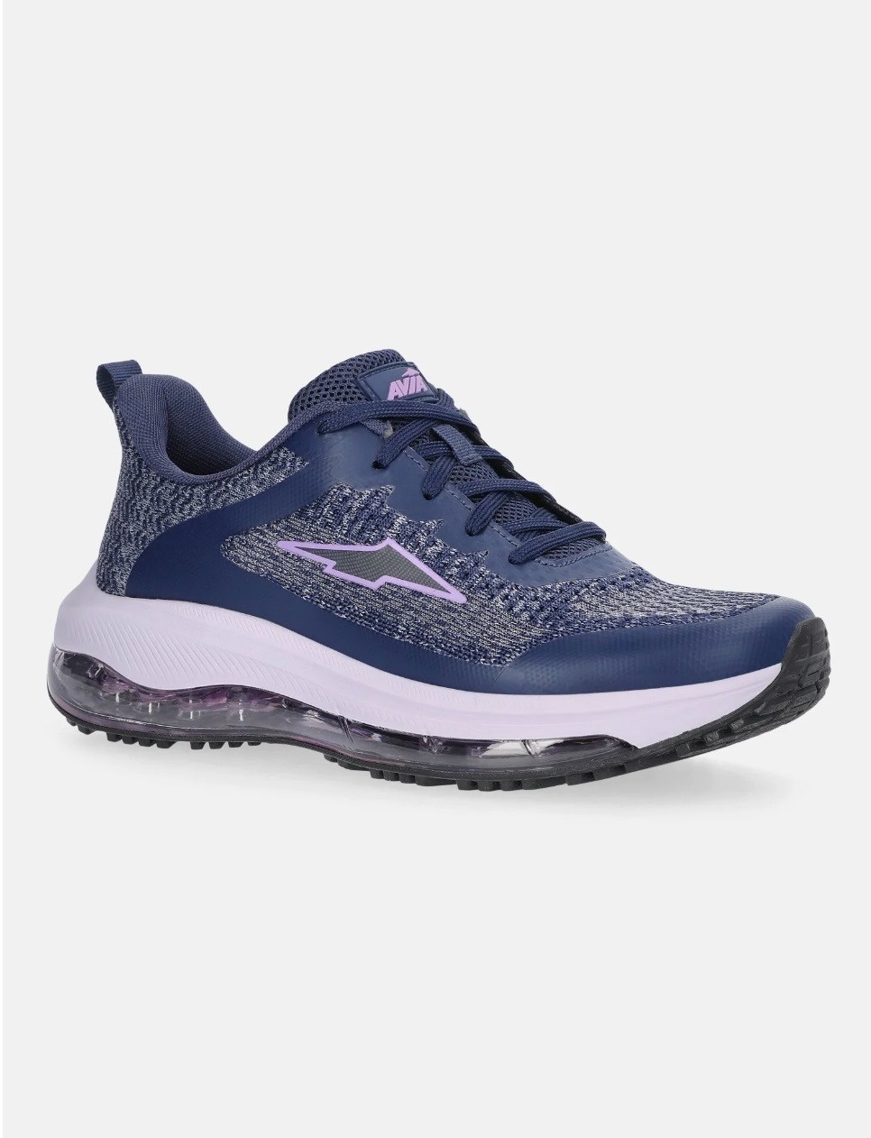Avia Women’s O2 Air 360 Athletic Running Shoes Blue Lace Up Memory Foam Comfort