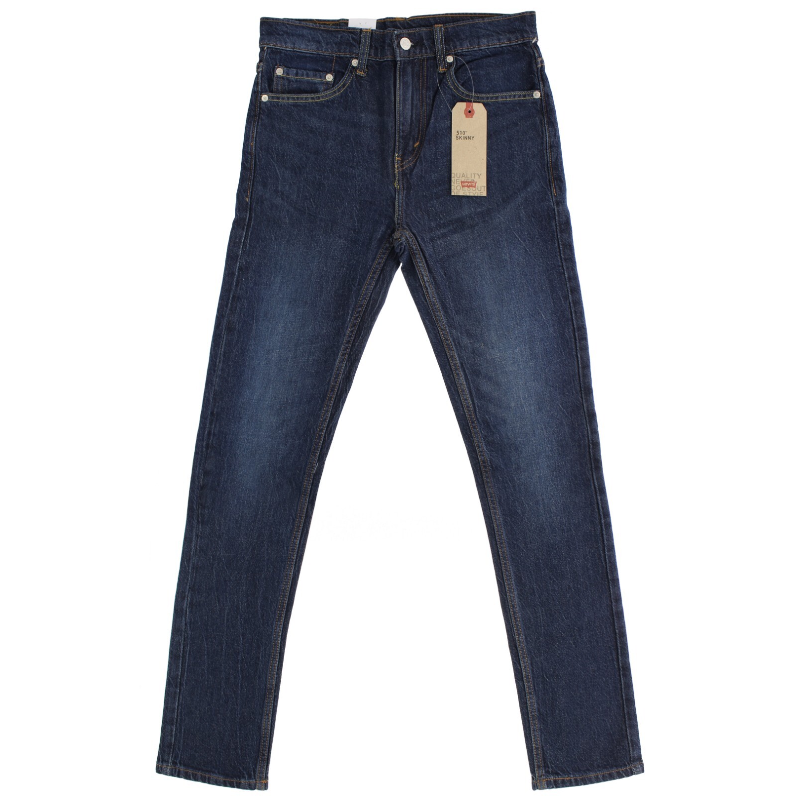 Levi’s Men’s 510 Blue Jeans Skinny Fit Low Rise Stretch Denim Tapered Pants