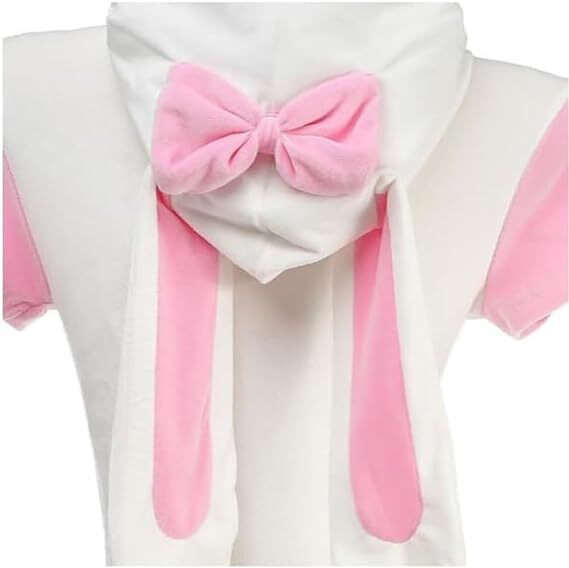 Womens Bunny Costume Outfit Anime Lingerie Cosplay Japanese Cute Hoodie Bodysuit