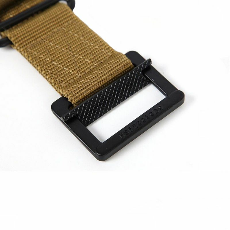 Adjustable Nylon Waistband Outdoor Combat Rescue Rigger Military Tactical Belt