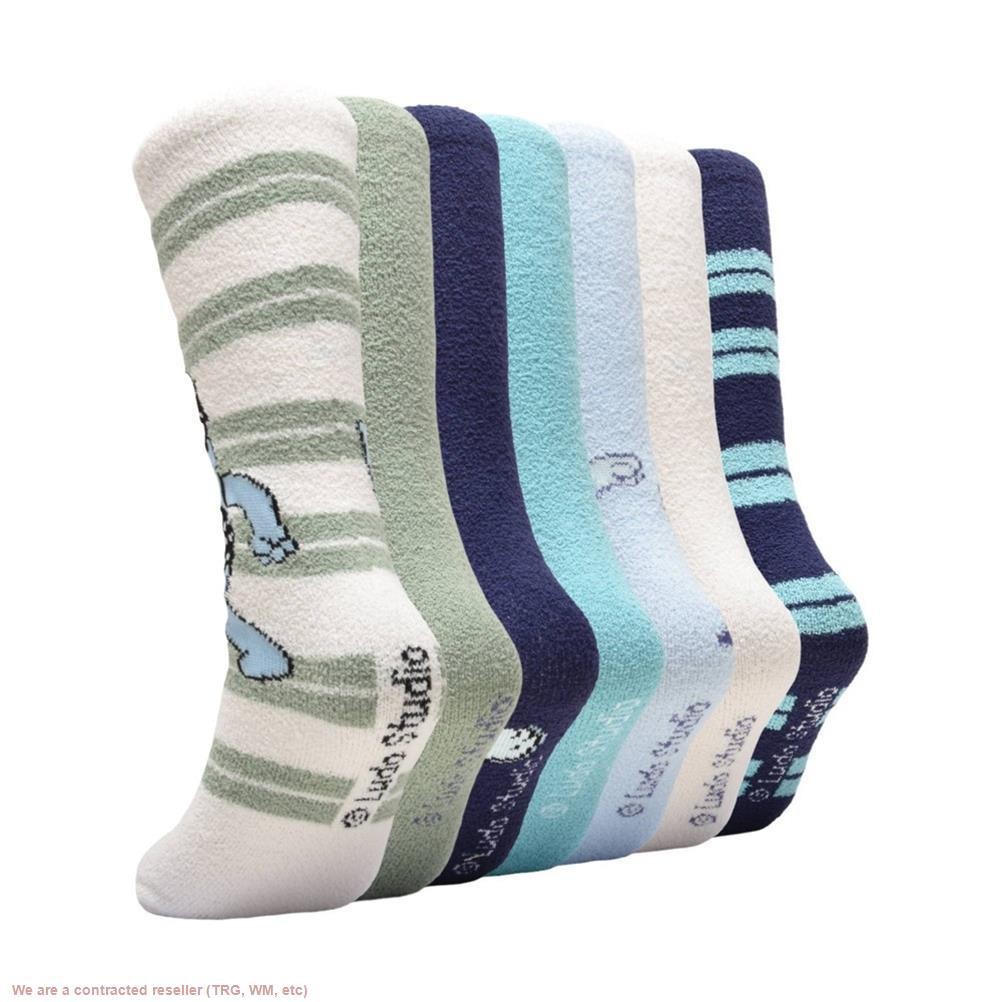 Men’s Bluey Cozy Socks – Oatmeal 6-12 *SEE DEAL!!!*