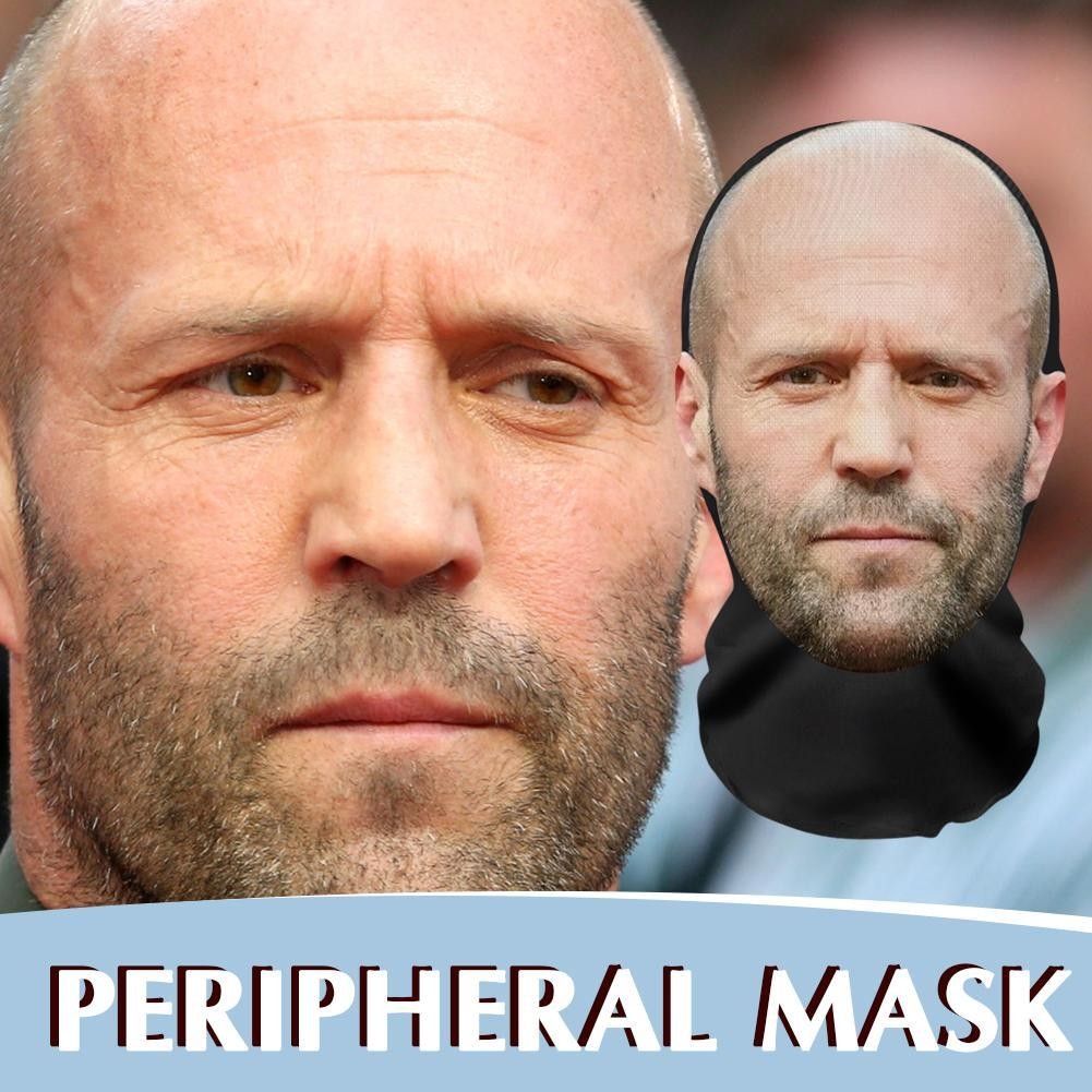 Cosplay Headwear Fashion Balaclava 3d Printed Mask Elastic Mesh Full Face 1pcs