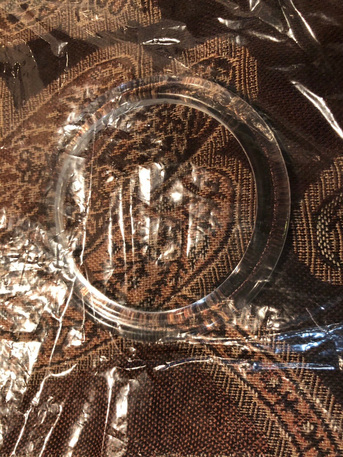 NIP/NWT COLLECTION 18 Scarf Brown Paisley Print Fringe O/S ($38.00)