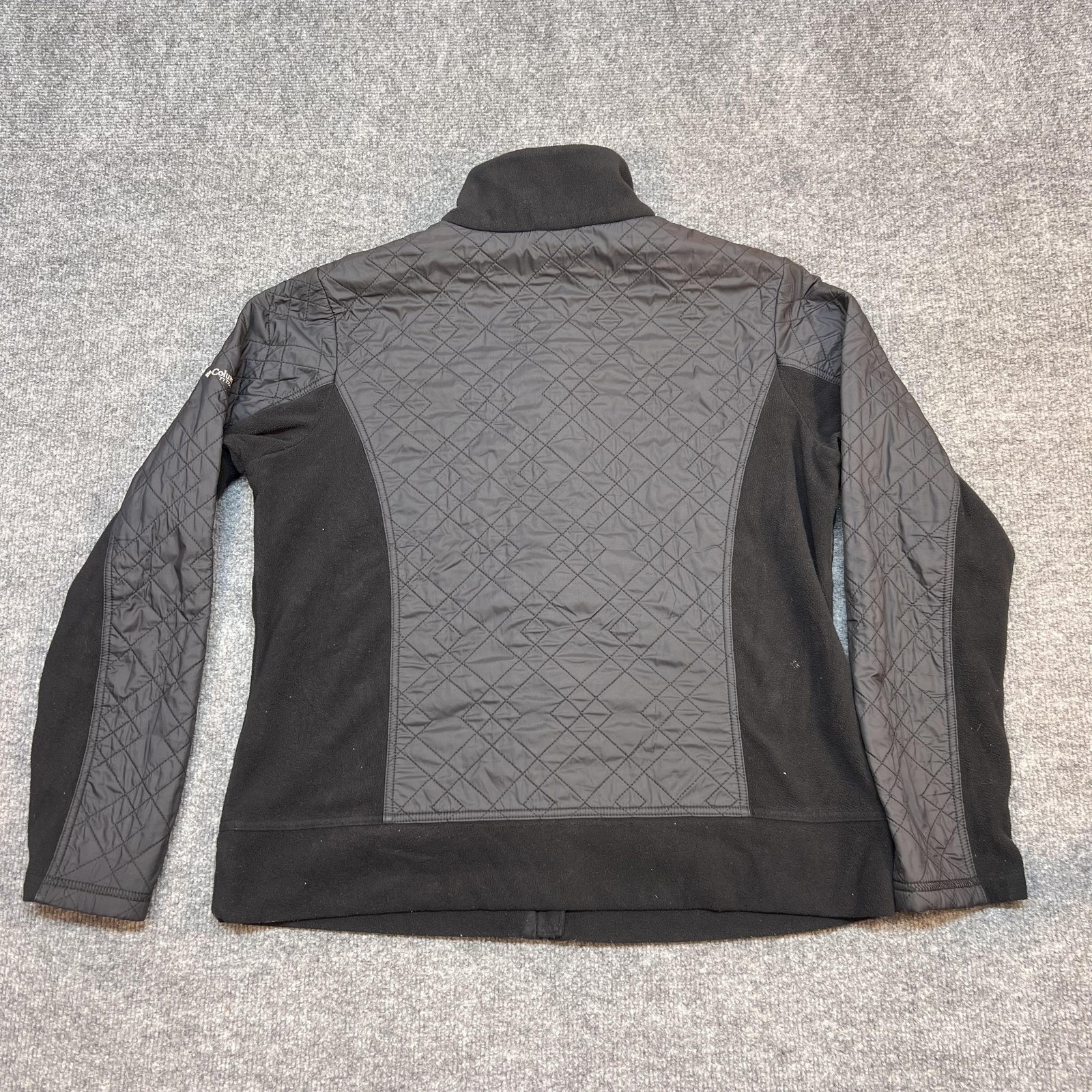 Columbia Titanium Jacket Womens Large Black Fleece Full Zip Insulated Pockets
