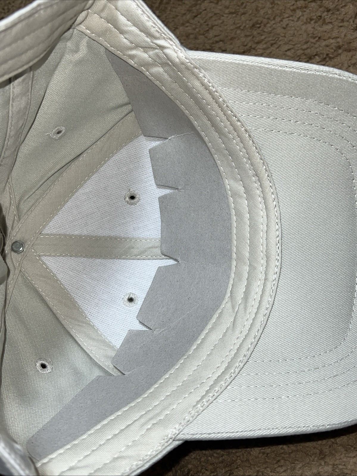 VINTAGE Goldman Sachs Baseball Hat Cap, NEW, Tan, Community Teamwork! Unused!