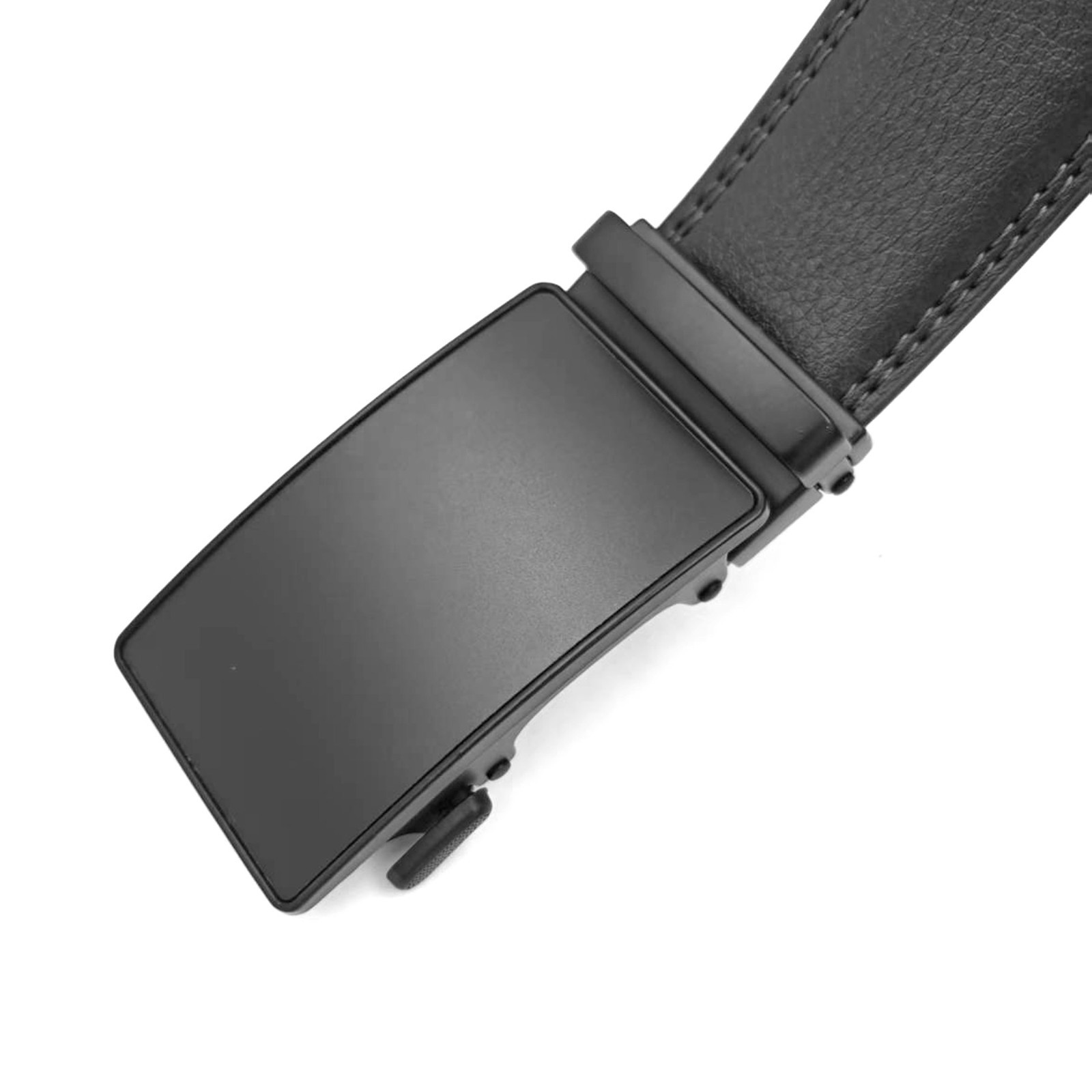 Genuine Leather Mens Ratchet Belt Belts For Men Adjustable Automatic Buckle Ta