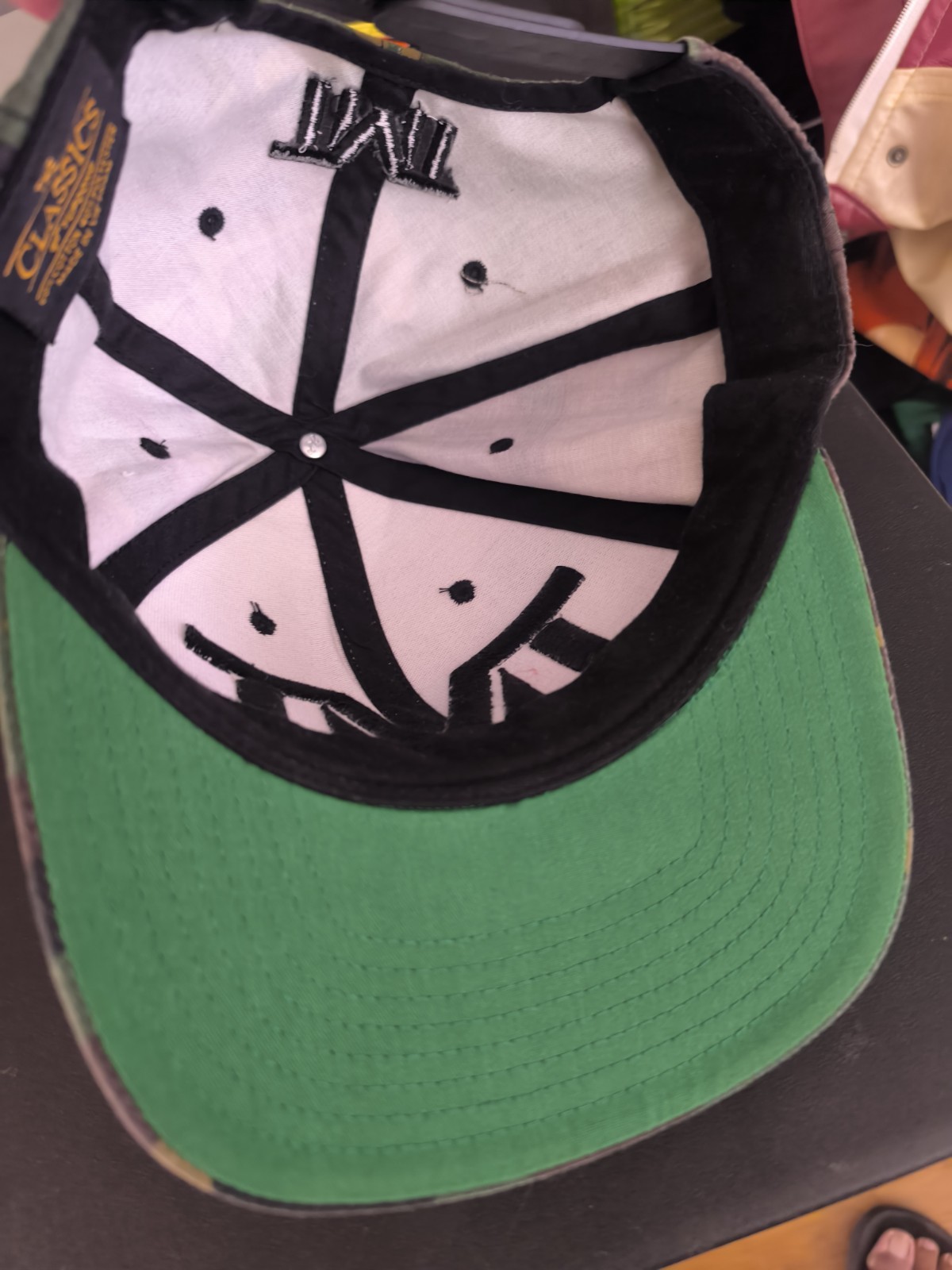 TMT Floyd money Mayweather promotions team camo snap back hat rare