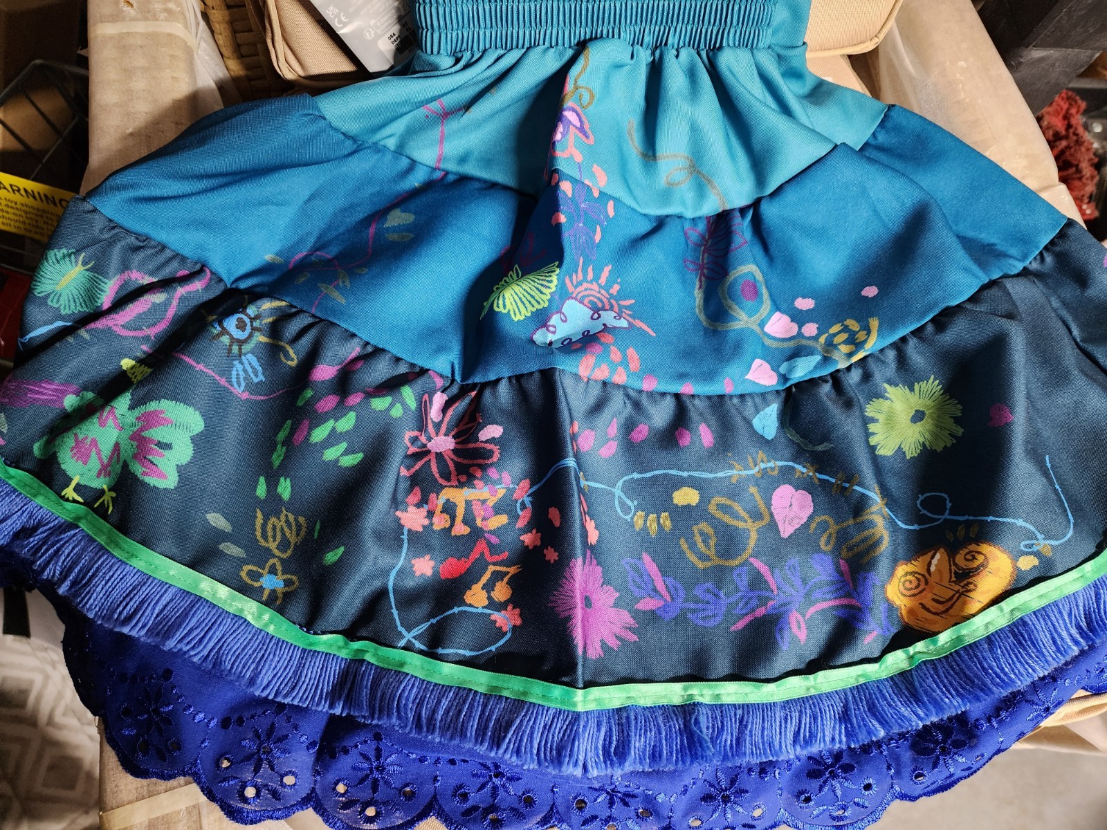Disney Encanto Mirabel Madrigal Dress Sz 3-10 Costume Dress,plain,NWT SHIPS FREE