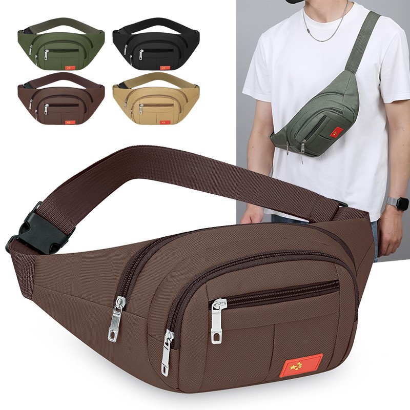 Tactical Waist Fanny Pack Belt Bag Phone Pouch Military Camping Hiking Outdoor