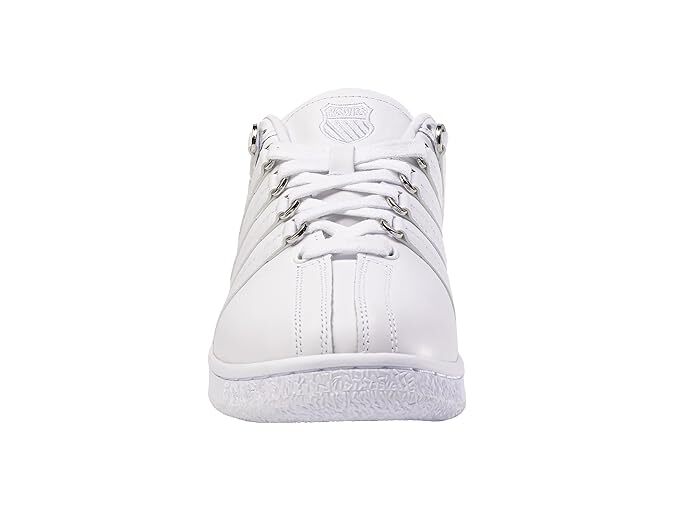 K Swiss Men’s Classic VN White Leather Tennis 07321-101 White