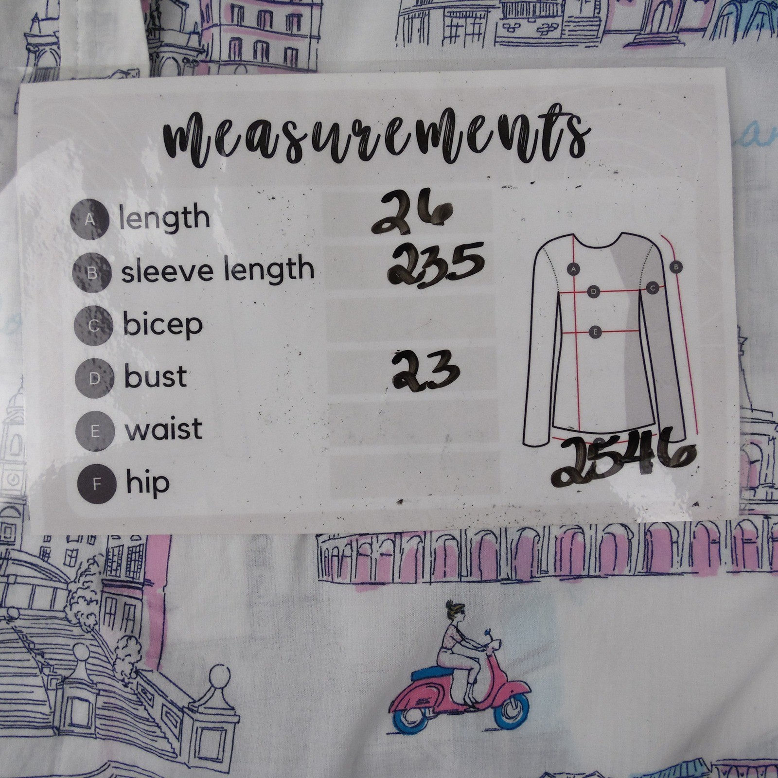 Talbots Roman Holiday Novelty 100% Cotton Popover Shirt Womens XLP Extra Large
