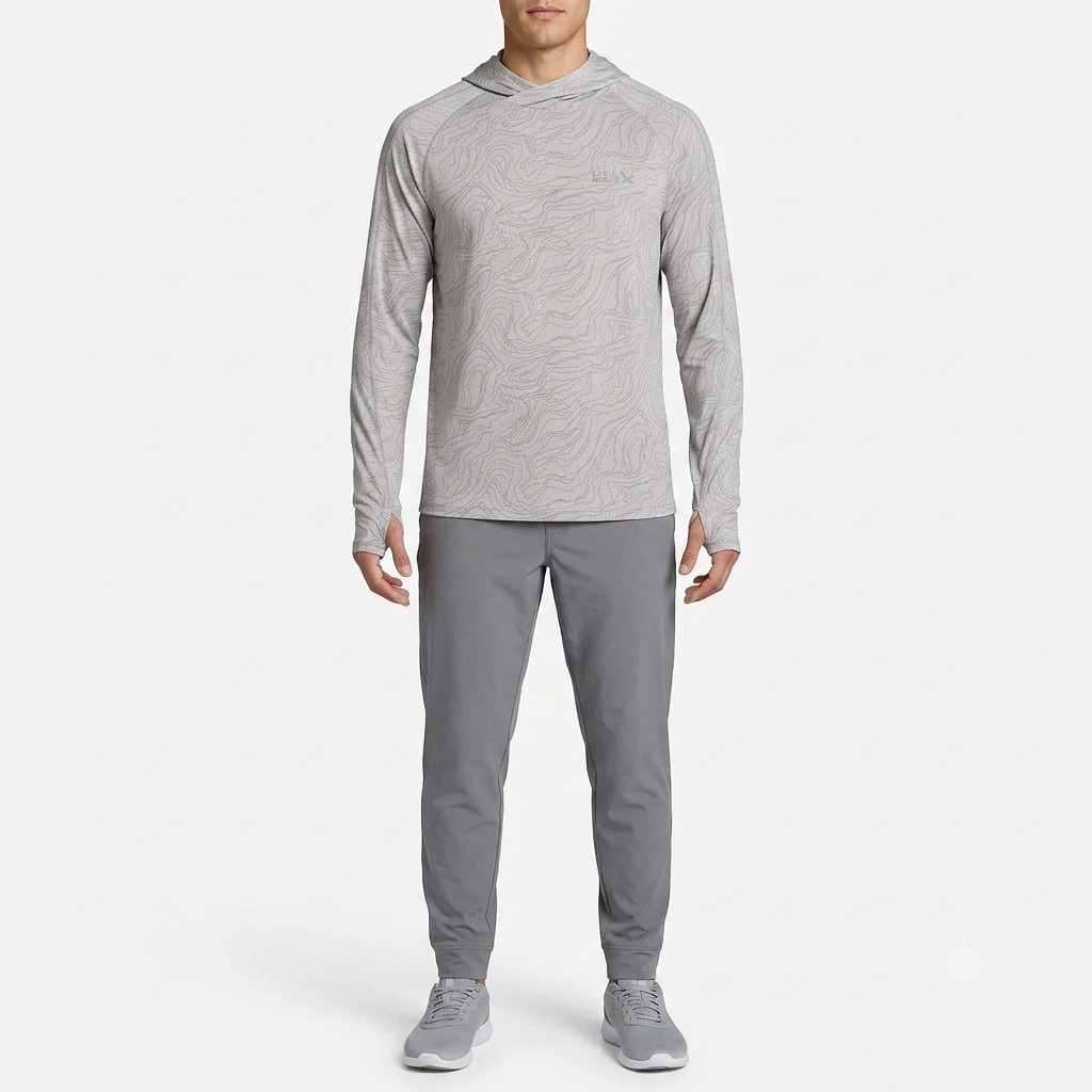 Eddie Bauer Mens Performance Hoodie UPF 50 Lightweight Stretch S M L XL 2XL 3XL