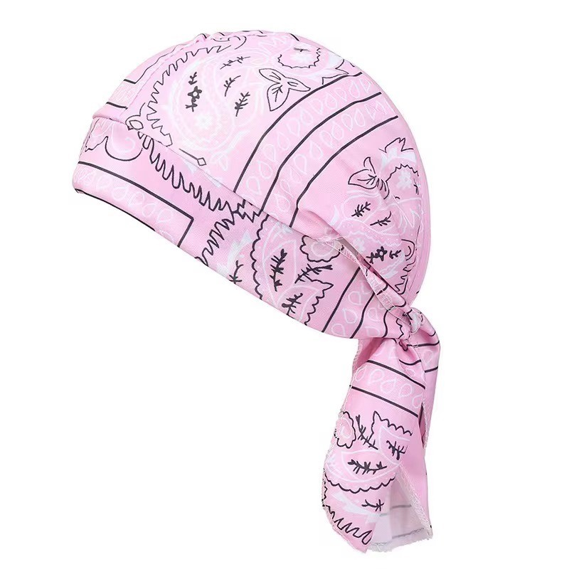 Elastic Motorcycle Wrap Biker Du Bandana Paisley Doo Rag Head Skull Cap Durag US