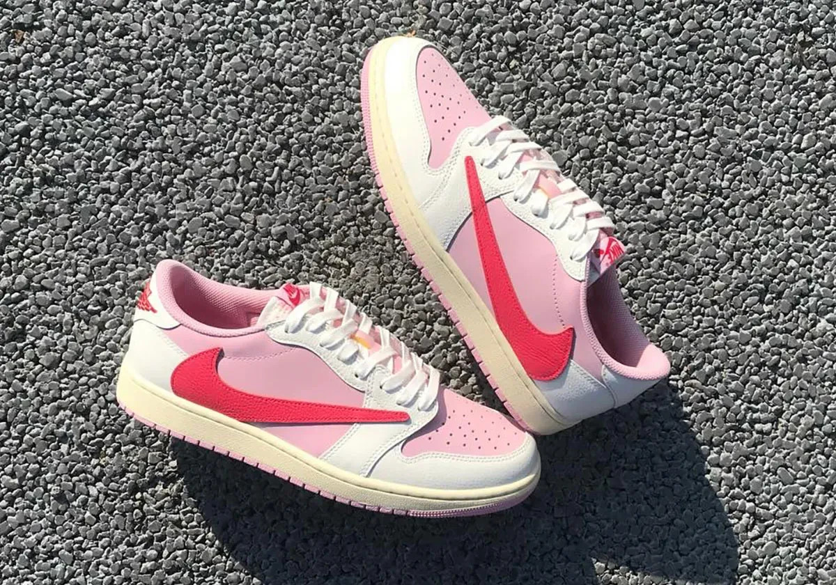 Jordan 1 Retro Low OG SP Travis Scott Pink 2 Styles Men’s 5-15 Women’s 6.5-16.5