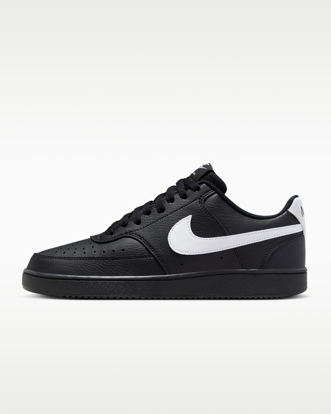 Nike Men’s COURT VISION LOW Black White FZ0630-010 Athletic Sneaker Shoes