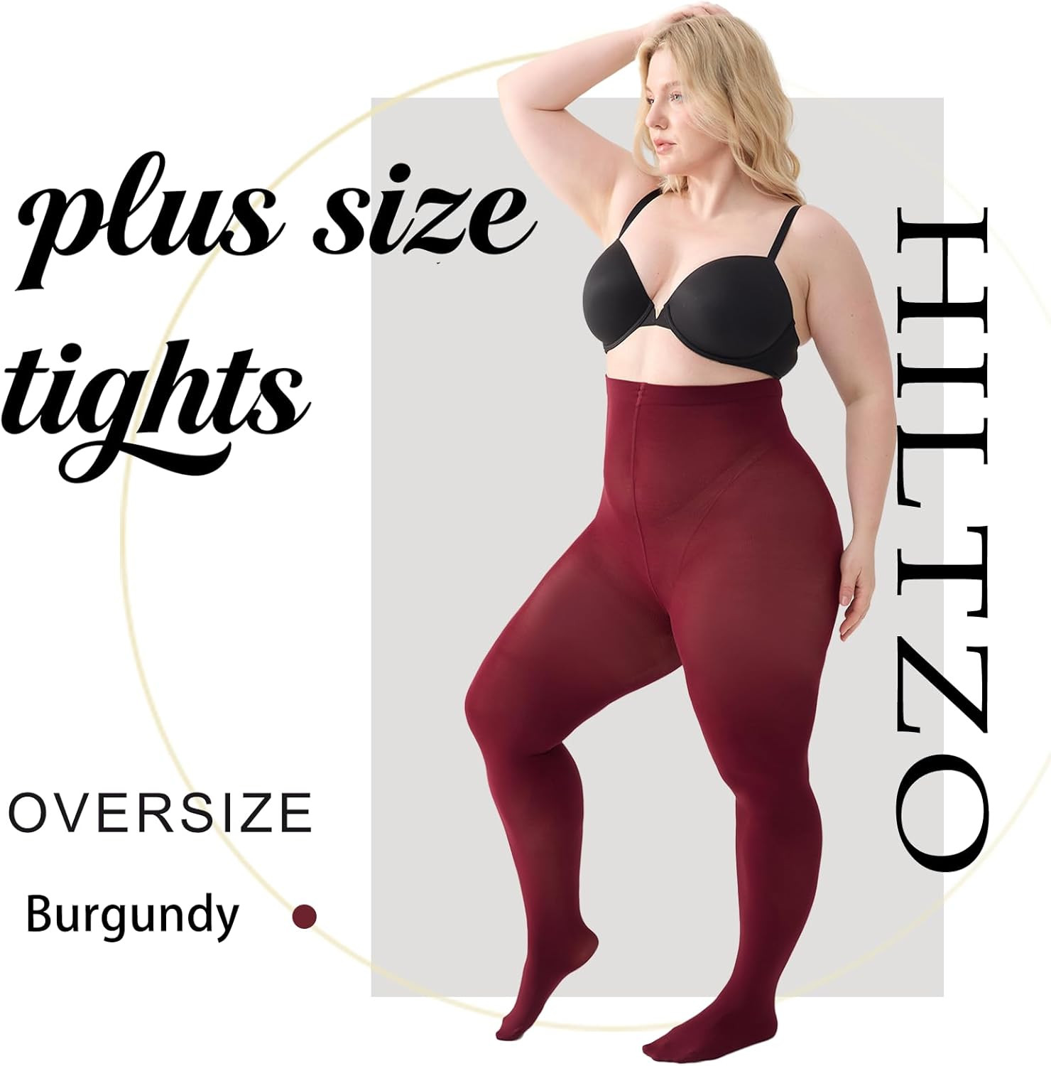 WomenS Plus Size Tights High Waist Sheer Semi Opaque Ultra Soft Pantyhose XL-4XL