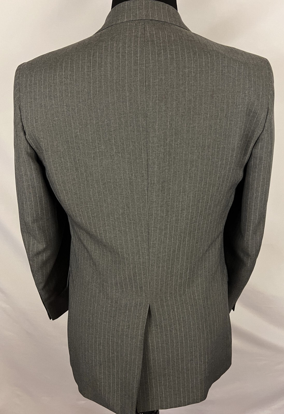 Made in USA Edgeworth Men’s Size 40 R Quality Wear Suit Blazer Jacket Striped