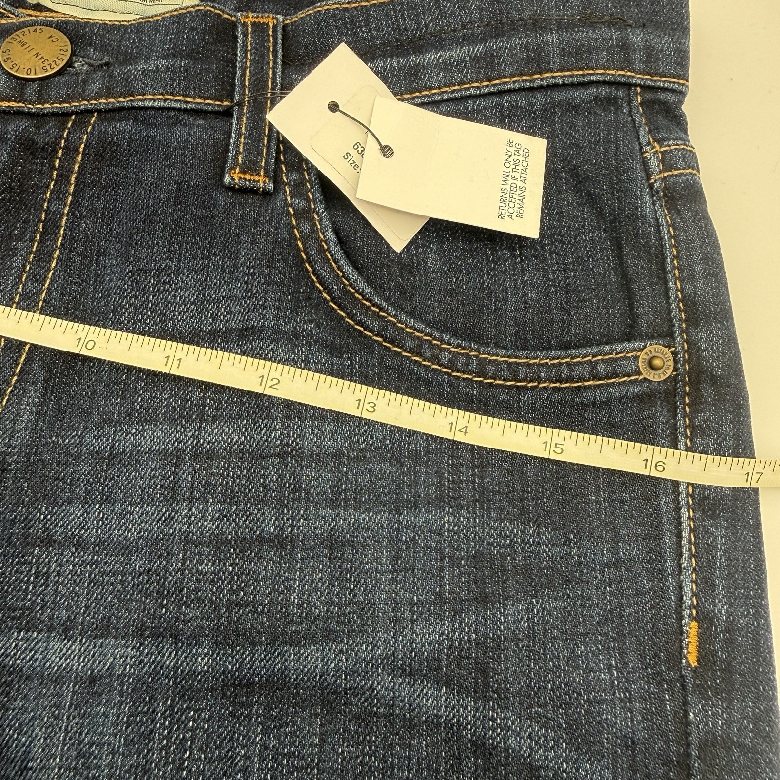 NWT Current/Elliott The Fling in Gibson Destroy Women’s Sz24 USA Boyfriends Fits