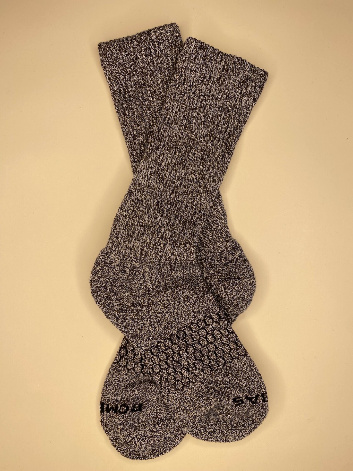 [6 Pack] Bombas Dark Gray Marl Crew Socks