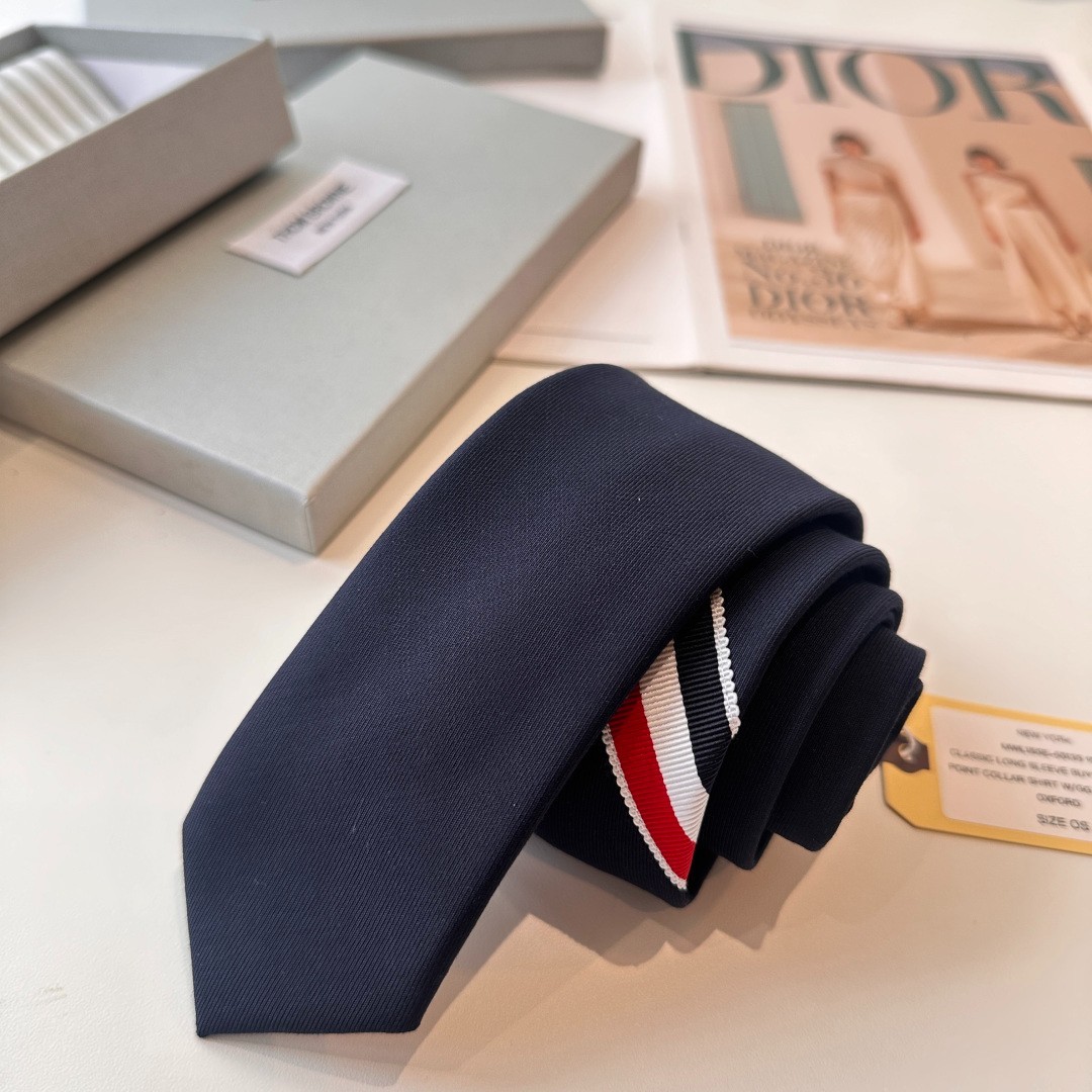 Thom Browne Men’s Wool Tie