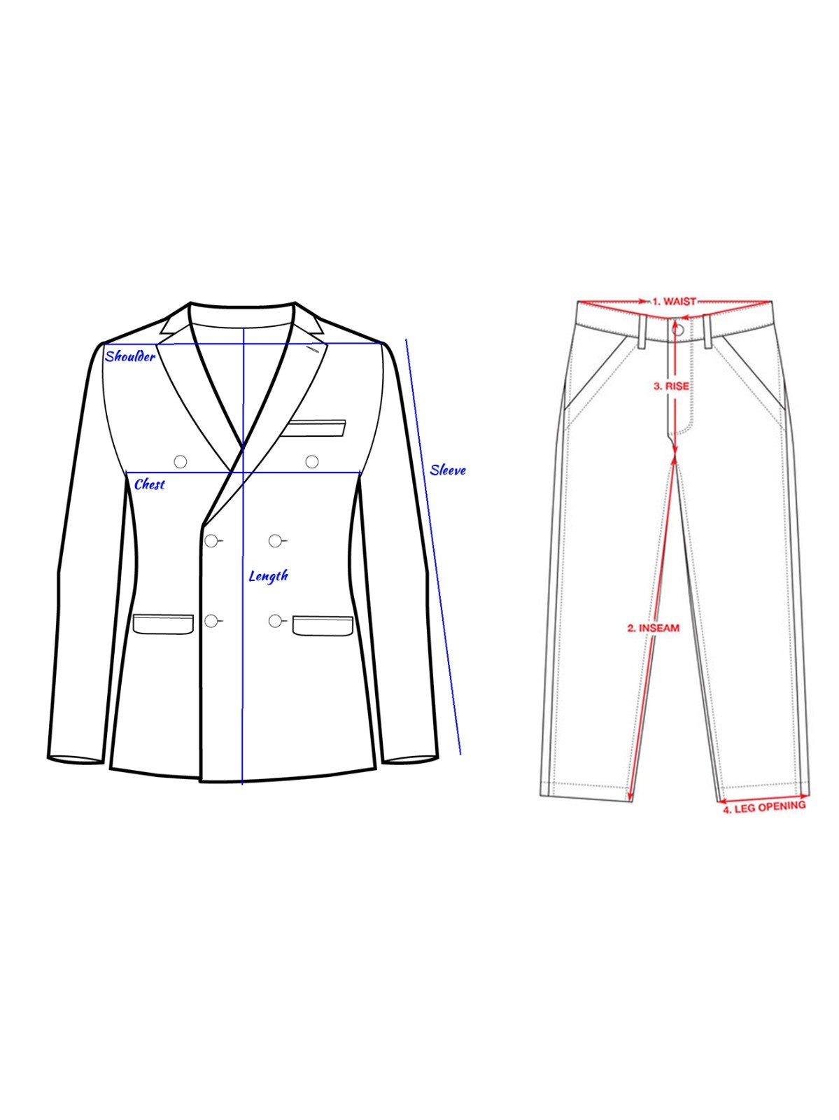 Oxxford 48R 40×28 Blue Full Suit Stripe 2-Button Wool