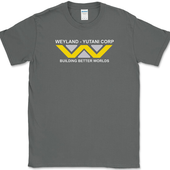 Weyland-Yutani Corporation T-Shirt Funny Aliens Movie Humor Graphic Tee