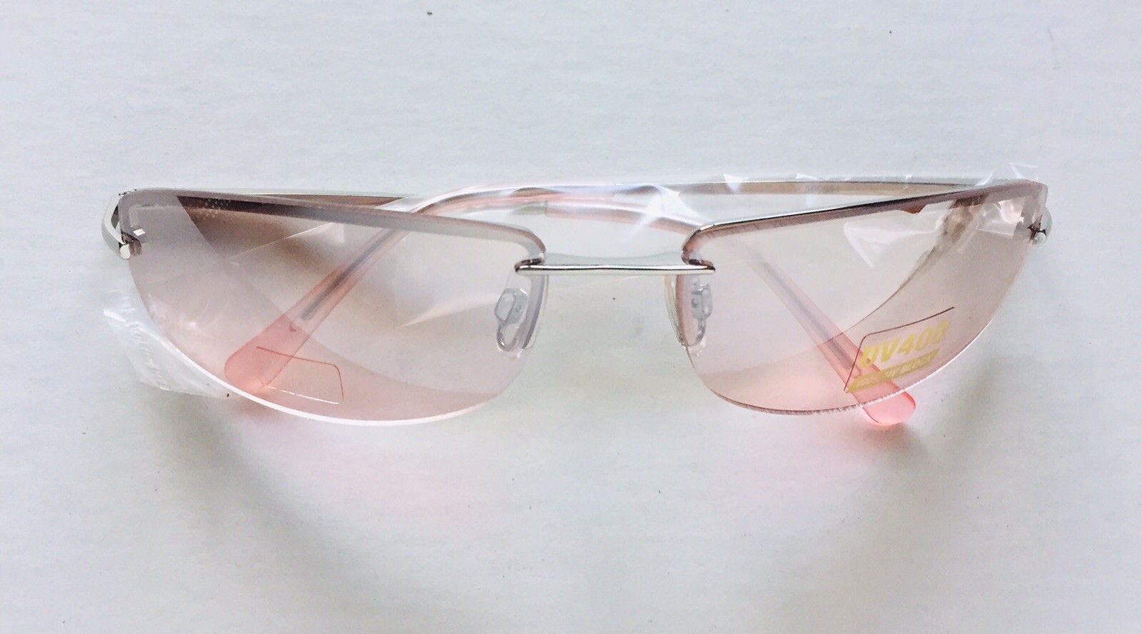 One SUNGLASSES UV400 100%UV Block Silver Metal Frame+Lens Different Color (M30)