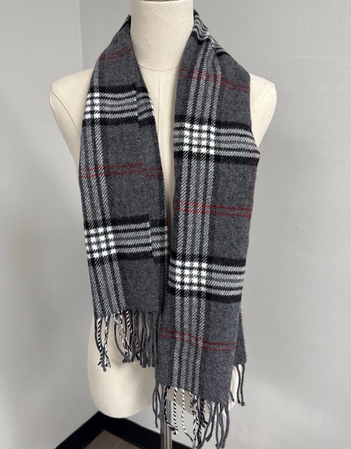 New Soft & Warm Cashmere Feel Scarf, Winter Scarf For Men And Women