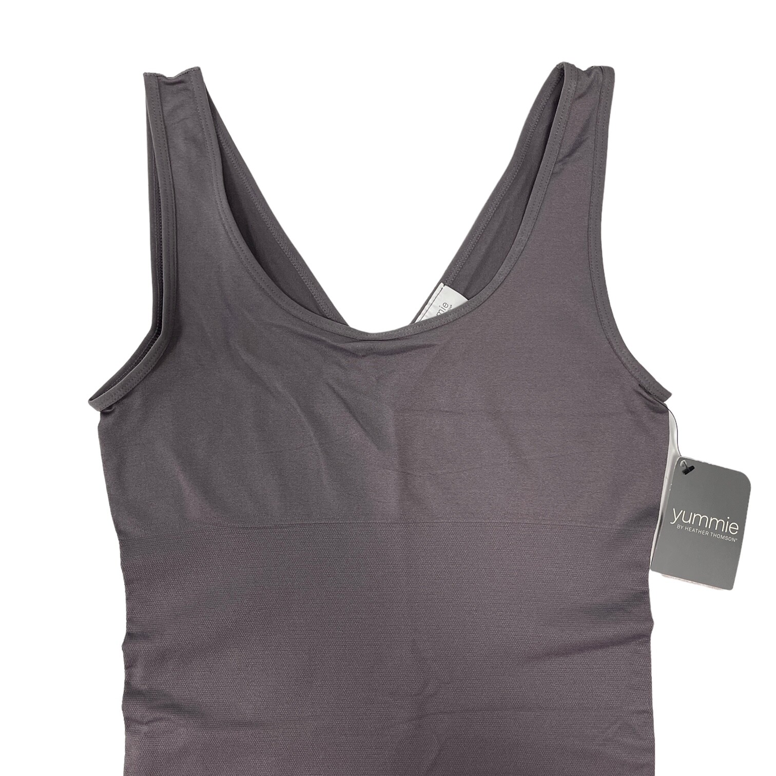 Yummie Tank Top Seamless 2 Way Shaper V Neck Scoop Cami Slimmer Moderate Control