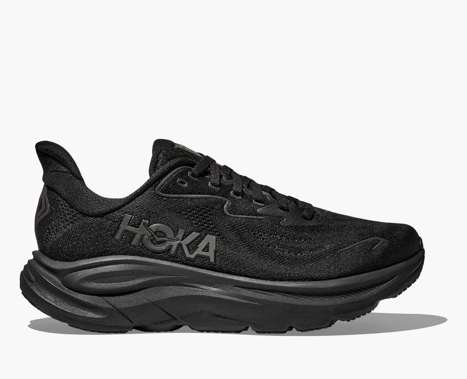 Hoka One One Women’s Clifton 10 Black / Black Running Shoe