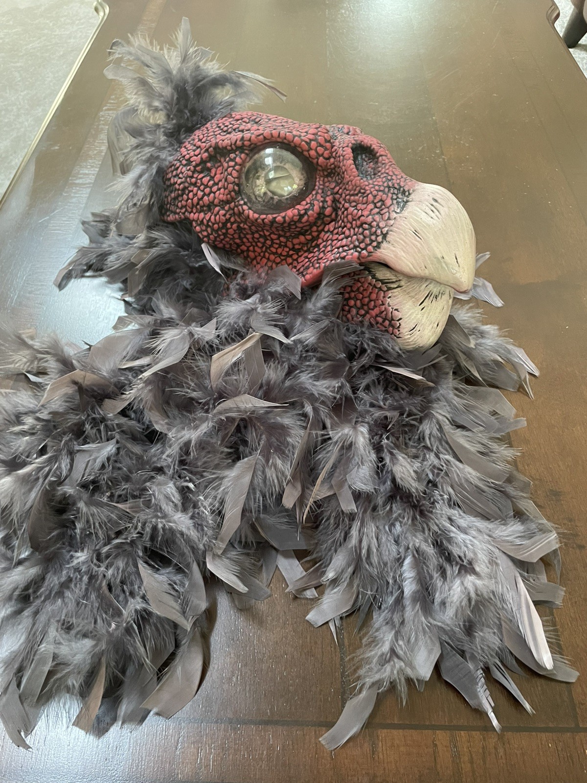 Adult Zagone Studios Hand Made “Vulture” Halloween Mask Moving Mouth M8007