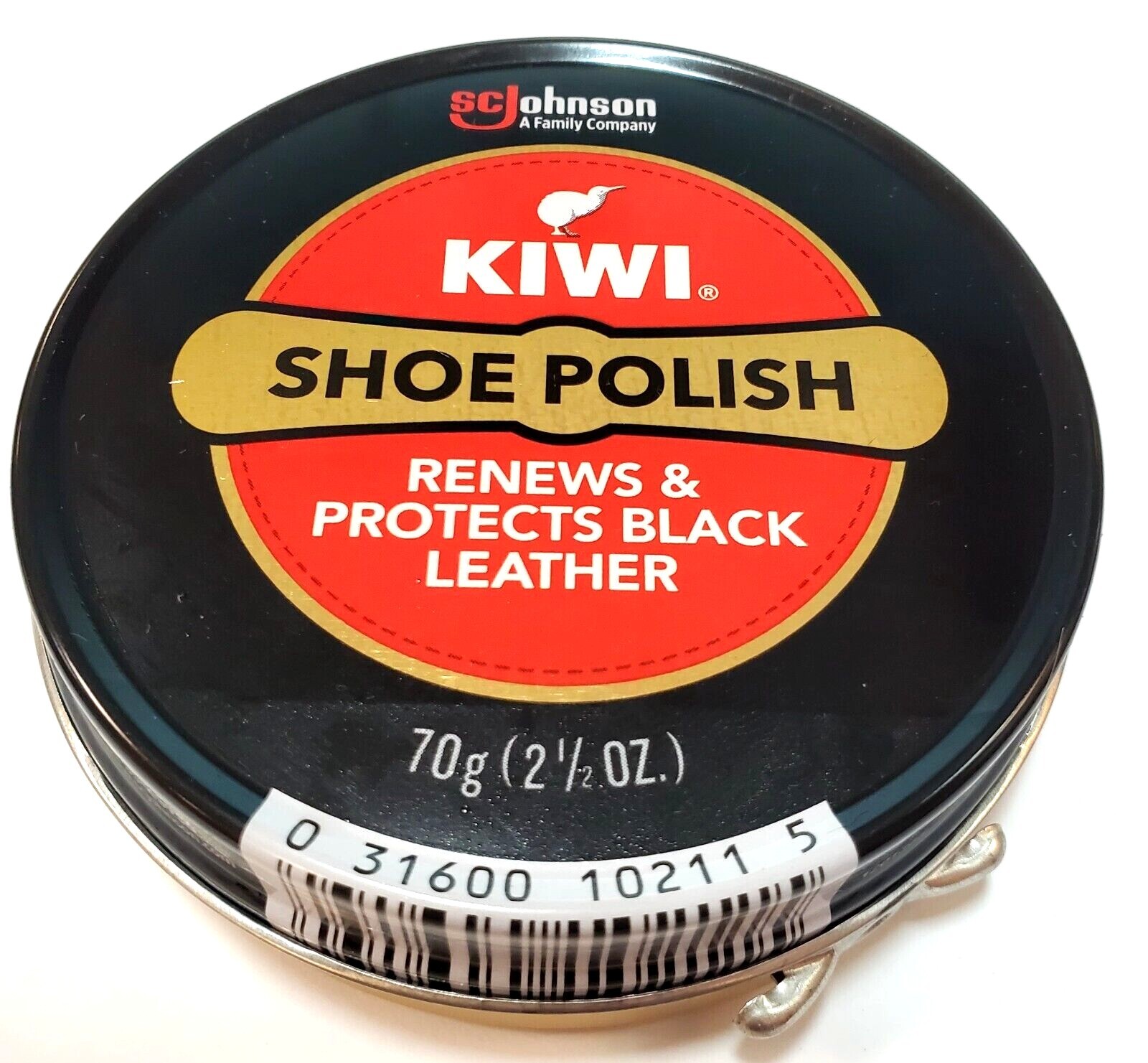 Kiwi Premium Wax Paste Leather Shoe Polish Large 2.5 oz / Small 1.125