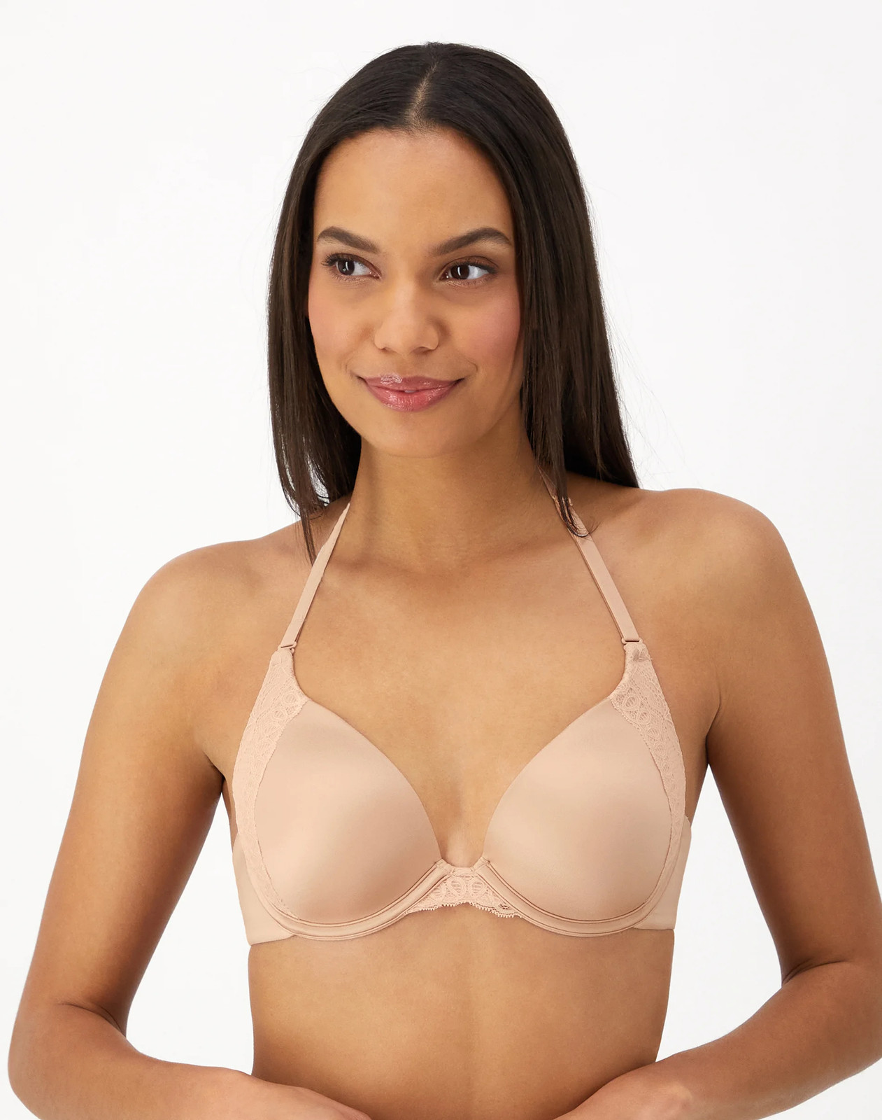 Maidenform Love the Lift Bra Natural Boost Demi T-Shirt Underwire Push Up Padded
