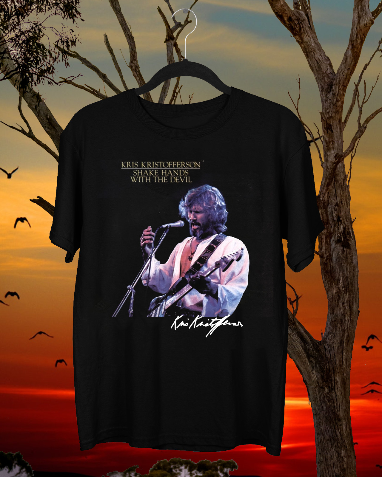 Rare Kris Kristofferson Short Sleeve Gift for Fan Unisex T-Shirt TMB2283